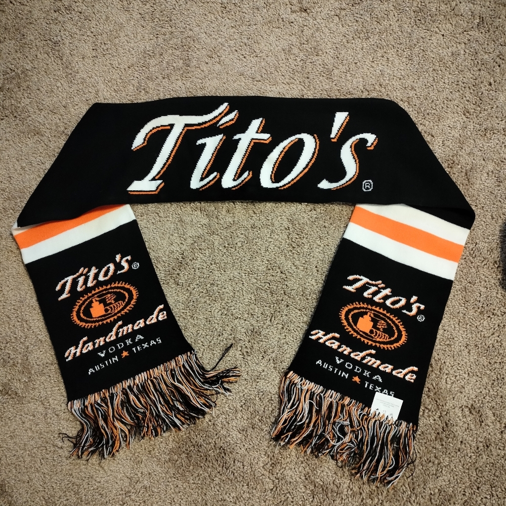 Winter Titos handmade vodka scarff